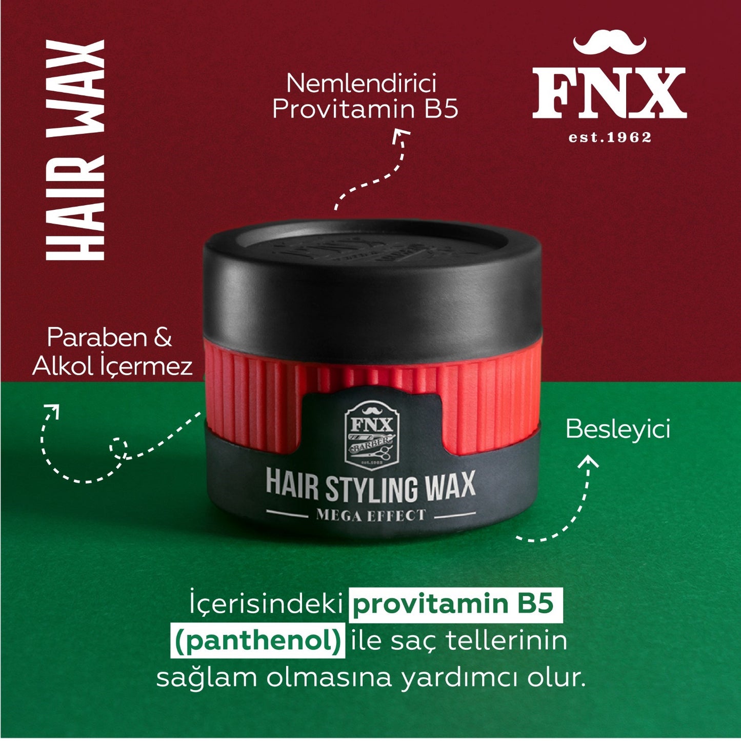 FNX Mega Fix Hair Styling Wax